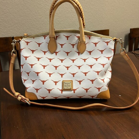 Dooney & Bourke Texas Longhorns Satchel 🤘 - Picture 1 of 12